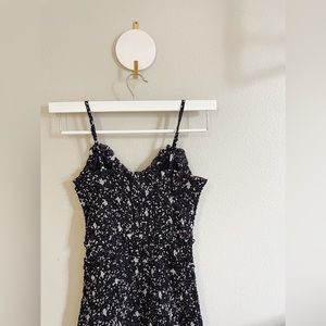 Aqua Ruffle Dress Very Flattering